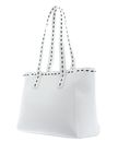 VALENTINO Malibu RE Tote Bag Bian / Nero VALENTINO Malibu RE Tote Bag Bian / Nero