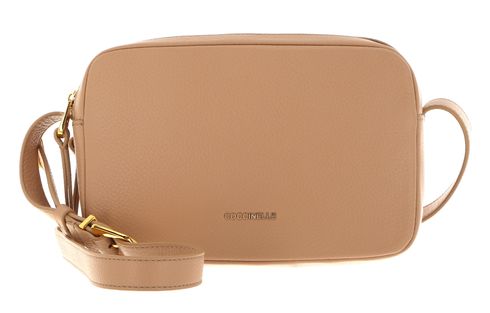 COCCINELLE Coccinelle Gleen Handbag Grained Leather Toasted