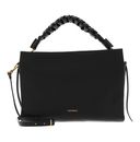 COCCINELLE Boheme Grana Double Hand Bag Noir / Brule