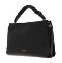 COCCINELLE Boheme Grana Double Hand Bag Noir / Brule