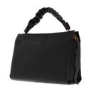 COCCINELLE Boheme Grana Double Hand Bag Noir / Brule