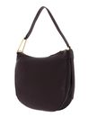 COCCINELLE Priscilla Handbag Grained Leather Darkbrown COCCINELLE Priscilla Handbag Grained Leather Darkbrown