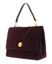 COCCINELLE Liya Suede Handbag Darkbrown COCCINELLE Liya Suede Handbag Darkbrown