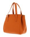 COCCINELLE Coccinelle Gleen Handbag Grained Leather Paprika COCCINELLE Coccinelle Gleen Handbag Grained Leather Paprika