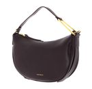 COCCINELLE Priscilla Handbag Grained Leather Darkbrown