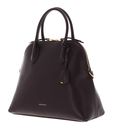 COCCINELLE Gladys Handbag Grained Leather Darkbrown
