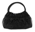 COCCINELLE Croisette Rock Handbag Craquele` Leather Noir COCCINELLE Croisette Rock Handbag Craquele` Leather Noir