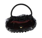 COCCINELLE Croisette Rock Handbag Craquele` Leather Noir COCCINELLE Croisette Rock Handbag Craquele` Leather Noir
