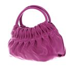 COCCINELLE Croisette Rock Handbag Craquele Leather Dahlia COCCINELLE Croisette Rock Handbag Craquele Leather Dahlia