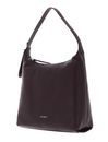 COCCINELLE Coccinelle Gleen Handbag Grained Leather Darkbrown COCCINELLE Coccinelle Gleen Handbag Grained Leather Darkbrown