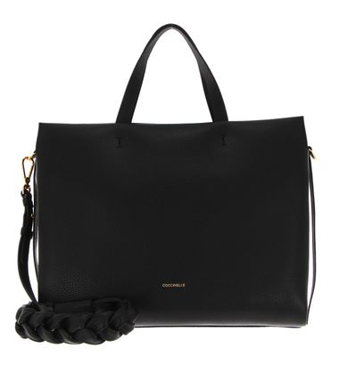 COCCINELLE Boheme Handbag Grained Leather Noir