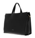 COCCINELLE Boheme Handbag Grained Leather Noir COCCINELLE Boheme Handbag Grained Leather Noir