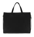 COCCINELLE Boheme Handbag Grained Leather Noir COCCINELLE Boheme Handbag Grained Leather Noir