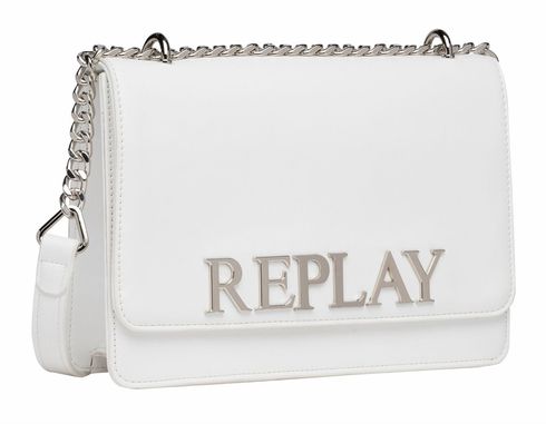 REPLAY Crossbody Bag Optical White