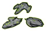 DerDieDas ErgoFlex Easy Superflash Neon Schulranzenset 5-teilig Neon Fighter DerDieDas ErgoFlex Easy Superflash Neon Schulranzenset 5-teilig Neon Fighter