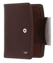 Golden Head Colorado RFID Protect Billfold Coin Wallet With Snap Closure Tobacco