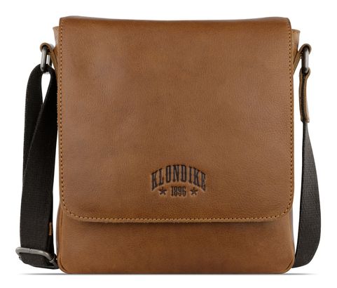KLONDIKE 1896 Gold Taylor Shoulder Bag Cognac