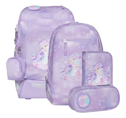 BECKMANN Active Air FLX Schoolbag Set 6-teilig 20-25L Candy