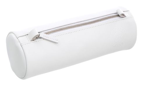 BECKMANN Originale Stort Skinnpennal Pencil Case White