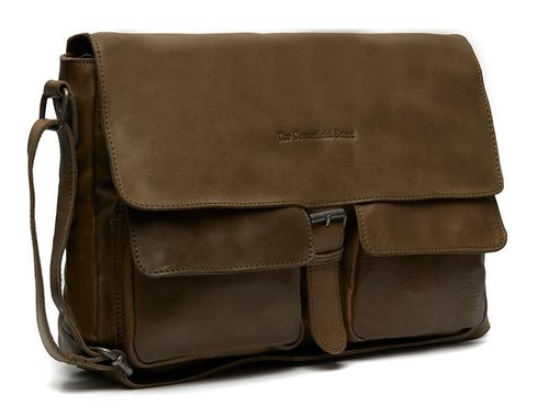 The Chesterfield Brand Interlaken Shoulderbag Olive Green