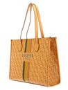 GUESS Silvana Girlfriend Tote Yellow Logo