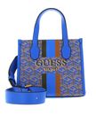 GUESS Silvana Two Compartment Mini Tote Aquatic Logo GUESS Silvana Two Compartment Mini Tote Aquatic Logo