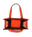 GUESS Silvana Two Compartment Mini Tote Orange Logo GUESS Silvana Two Compartment Mini Tote Orange Logo