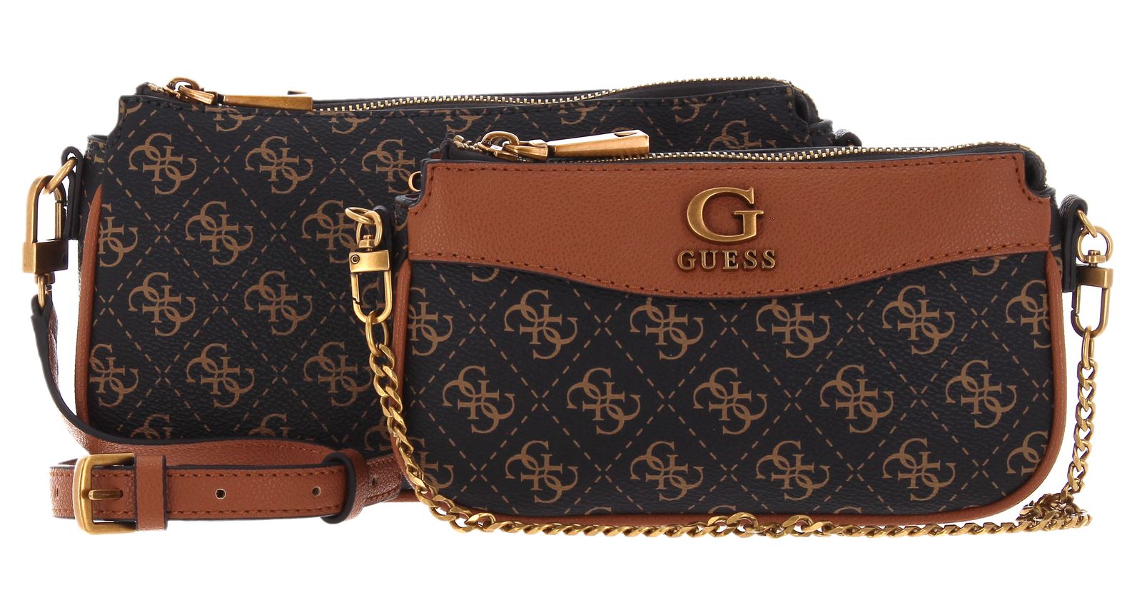 Buy GUESS Arie Double Pouch Crossbody Online Poland