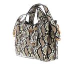 GUESS Zed Girlfriend Carryall Natural Python GUESS Zed Girlfriend Carryall Natural Python