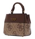 GUESS Micro Mini Crossbody Latte Logo / Brown GUESS Micro Mini Crossbody Latte Logo / Brown