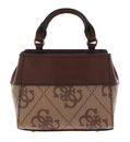 GUESS Micro Mini Crossbody Latte Logo / Brown GUESS Micro Mini Crossbody Latte Logo / Brown
