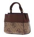 GUESS Micro Mini Crossbody Latte Logo / Brown GUESS Micro Mini Crossbody Latte Logo / Brown