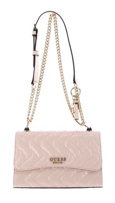 GUESS Sasky Convertible Crossbody Flap Pale Rose