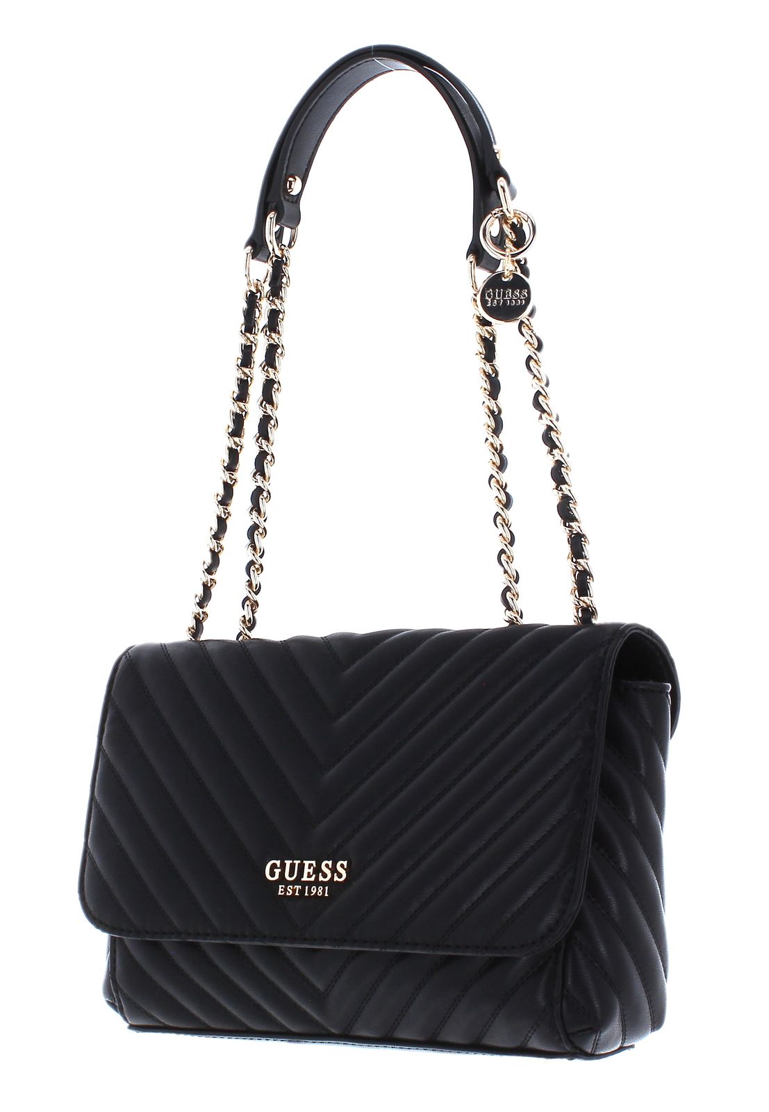 GUESS shoulder bag Keillah Convertible Crossbody Flap Black Buy