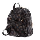 GUESS House Party Backpack Mocha Logo