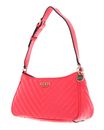 GUESS Leather Ariete Shoulderbag Coral GUESS Leather Ariete Shoulderbag Coral