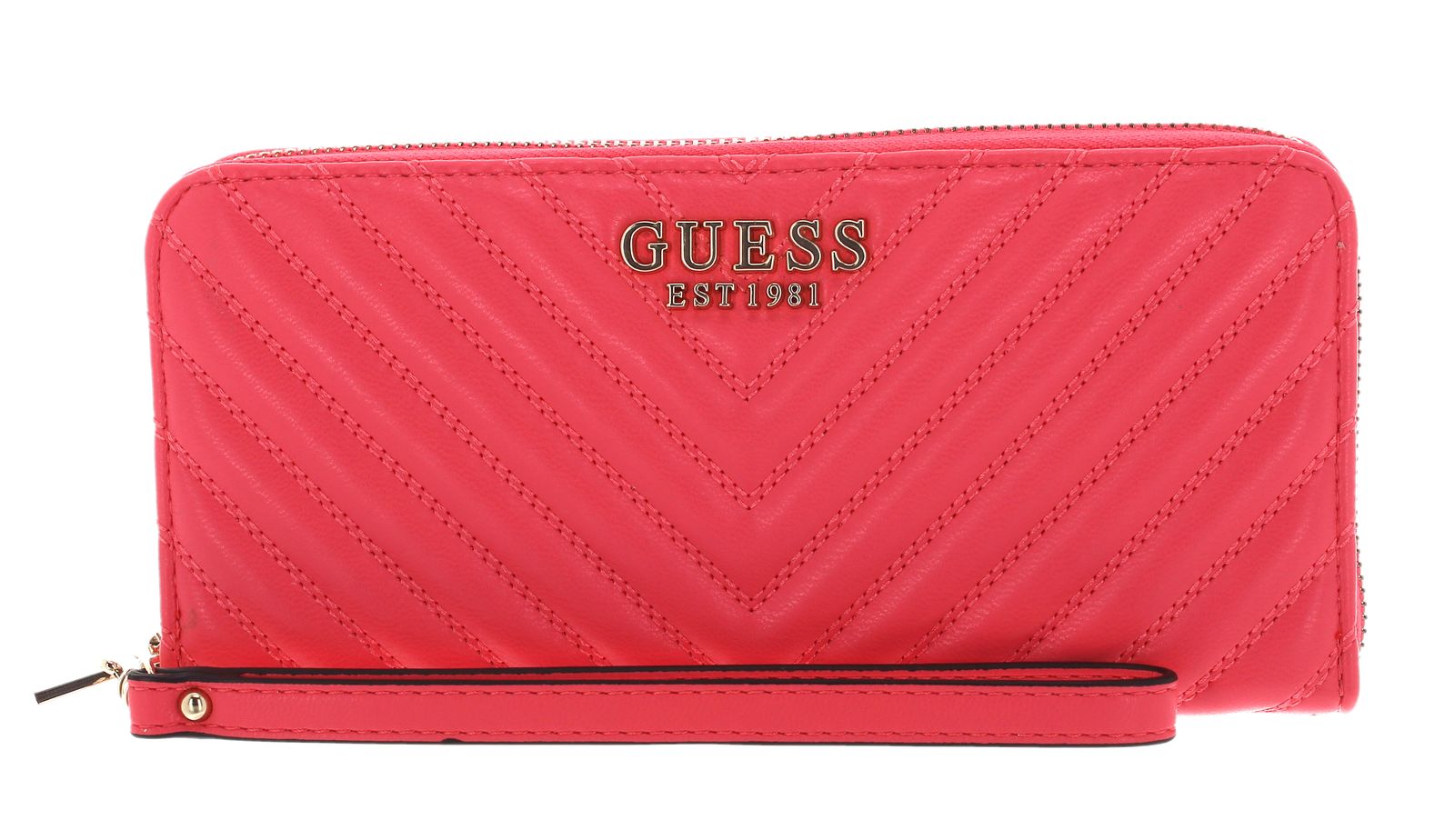 GUESS borsa Lossie SLG Zip Around Wallet S Orange