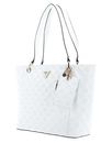 GUESS Noelle Elite Tote White