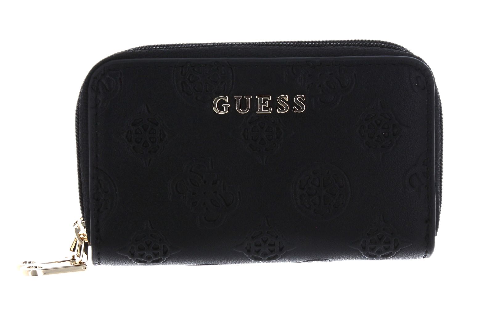 GUESS purse Double Zip Mini Wallet Black Buy bags, purses