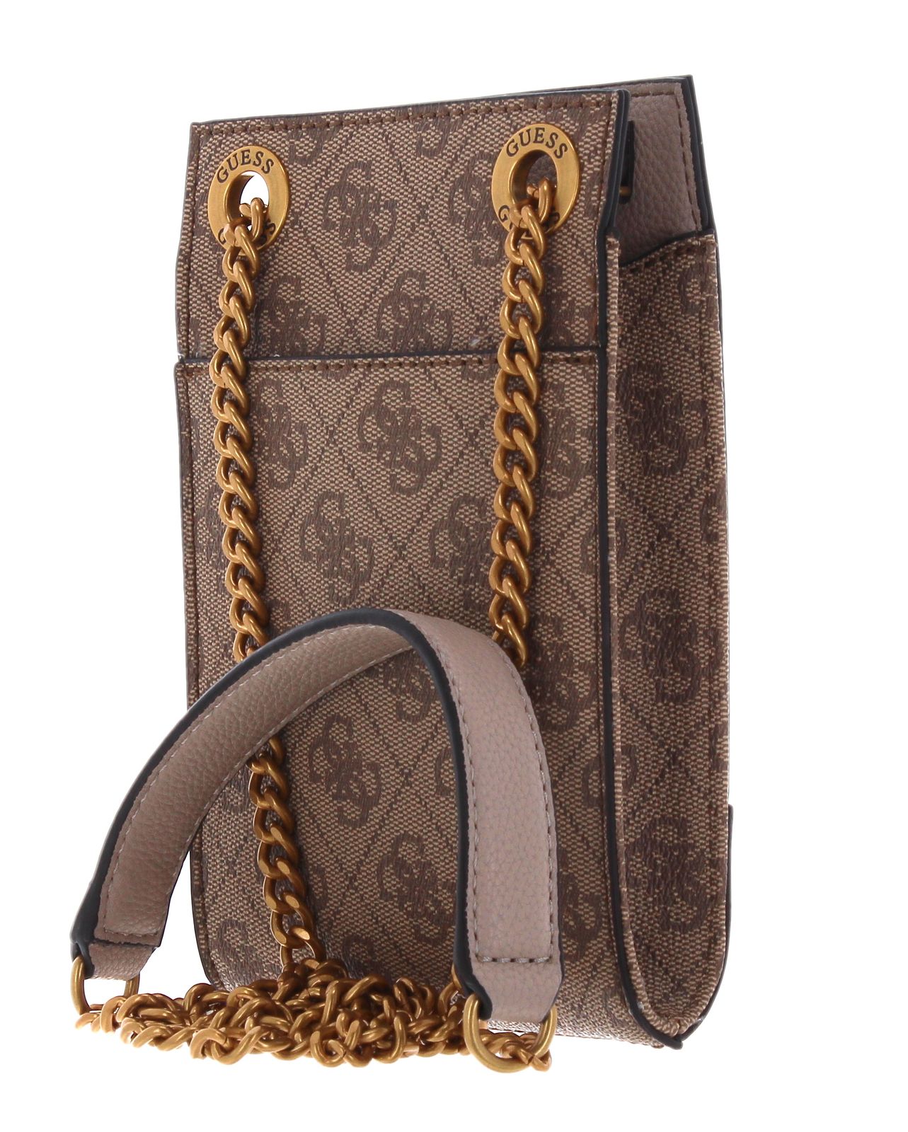GUESS Noelle Mini Crossbody Bag Latte modeherz