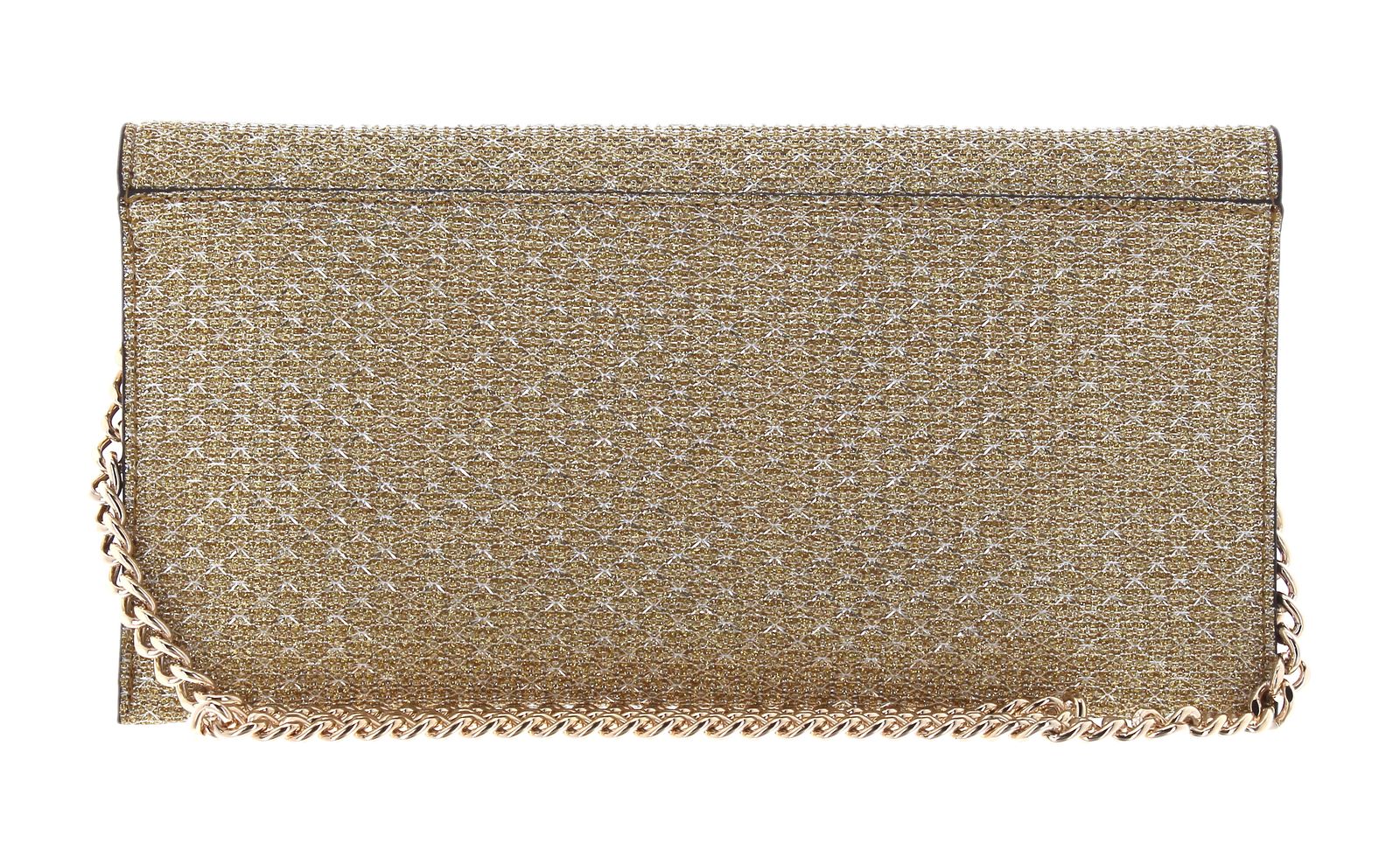 GUESS Flap Clutch Gold modeherz