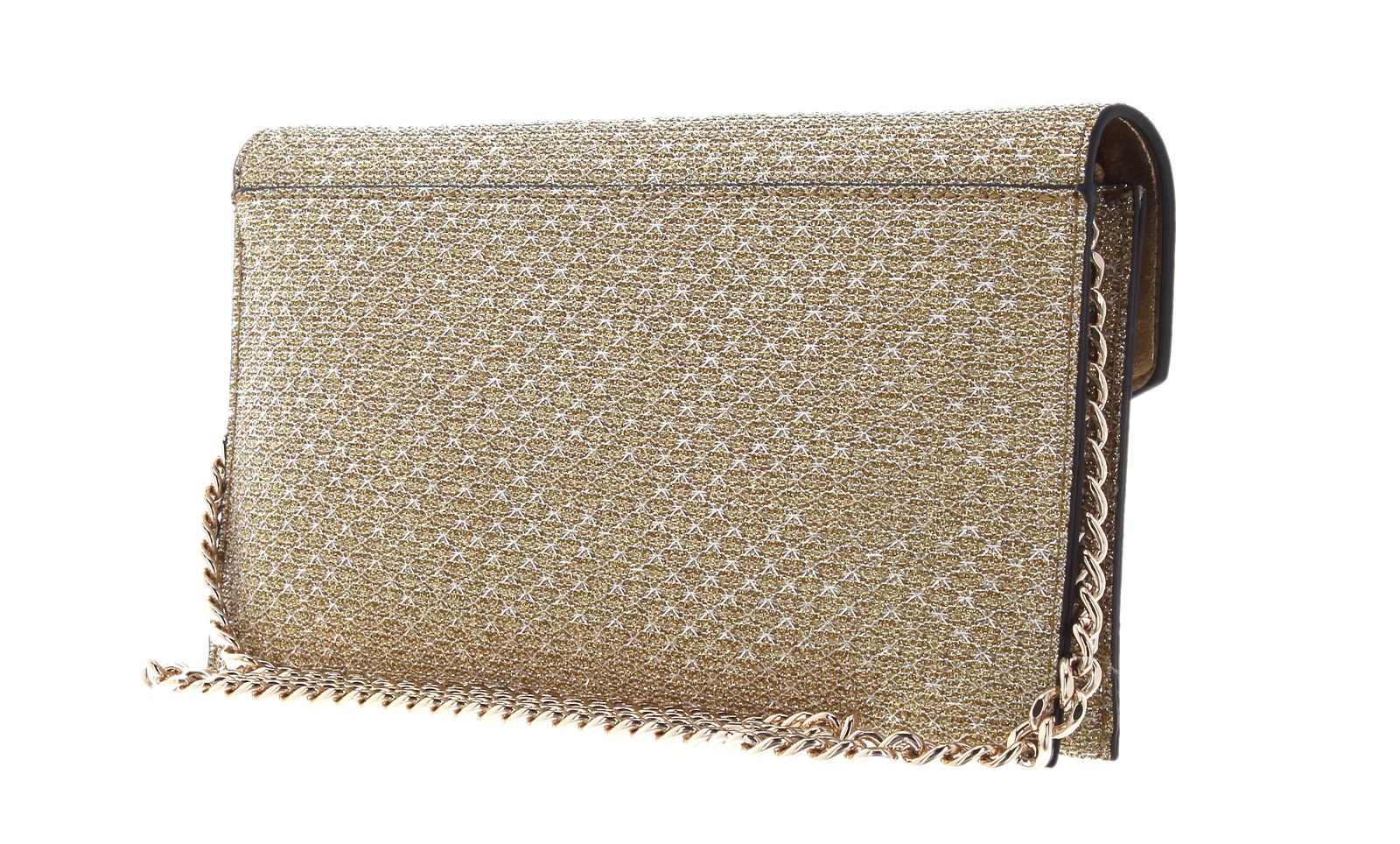 GUESS Flap Clutch Gold modeherz