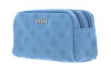 GUESS Double Zip Cosmetic Bag Slate