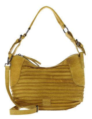 FREDsBRUDER Riffel Fectors Midi Hobo Bag Capri Yellow