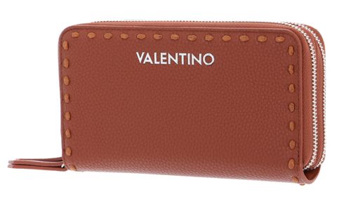 VALENTINO Malibu RE Zip Around Wallet Cuoio