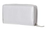 VALENTINO Divina Zip Around Wallet Argento VALENTINO Divina Zip Around Wallet Argento