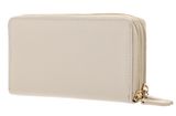 VALENTINO Divina Zip Around Wallet Ecru VALENTINO Divina Zip Around Wallet Ecru