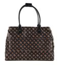 GUESS Wilder Shopper Tote Brown
