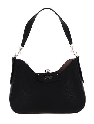 ショルダーバッグ・ポシェット Guess Stud point hobo bag black VB899672 HN3A3A31 Eco Gemma Hobo Shoulder Bag | GUESS