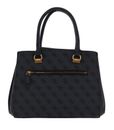 GUESS Alexie Girlfriend Satchel Coal Logo
